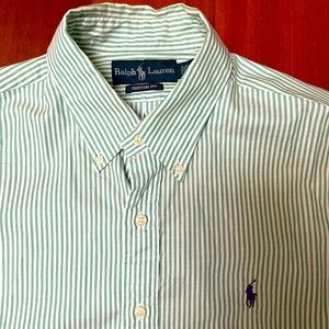 Polo men’s shirt custom fit size L